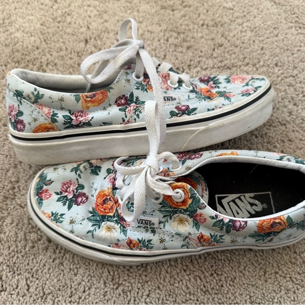 Vans Era Garden Floral Print Canvas Shoes 4